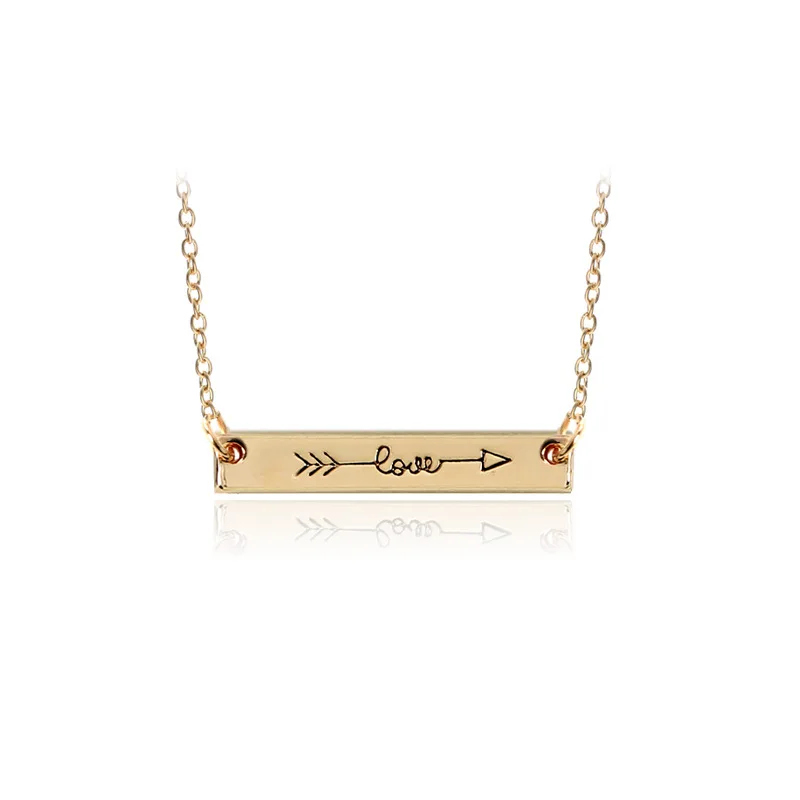 10 Alloy Arrow Through Heart Short Chain Necklace Ingenious Lovers Arrow English alphabet LOVE Letters Pendants Necklace Jewelry
10 Alloy Arrow Through Heart Short Chain Necklace Ingenious Lovers Arrow English alphabet LOVE Letters Pendants Necklace Jewelry