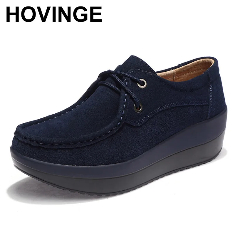 HOVINGE Genuine Leather Women's Platform Shoes 2018 Spring Lace Up Women Flats Moccasins Creepers Slipony Woman Casual Footwear
HOVINGE Genuine Leather Women's Platform Shoes 2018 Spring Lace Up Women Flats Moccasins Creepers Slipony Woman Casual Footwear