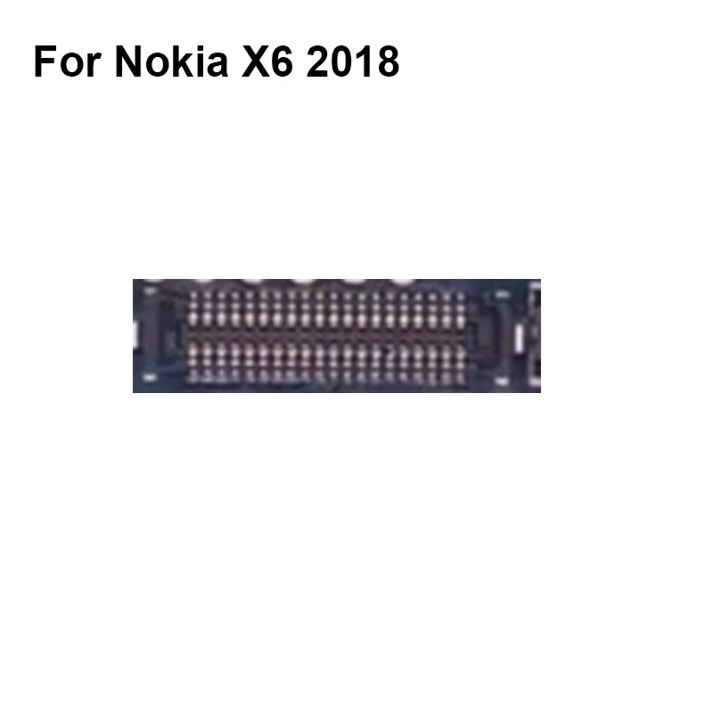 

2 шт. коннектор для док-станции Micro USB, коннектор для зарядного порта для Nokia X6 2018X6 2018, логика на материнской плате