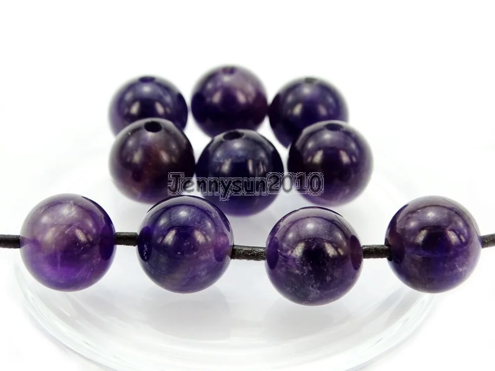 Natural 8mm Ame-thyst Gems Stone (2mm) Big Hole Round Beads for Jewelry Making Crafts 100Pcs/Pack
Natural 8mm Ame-thyst Gems Stone (2mm) Big Hole Round Beads for Jewelry Making Crafts 100Pcs/Pack