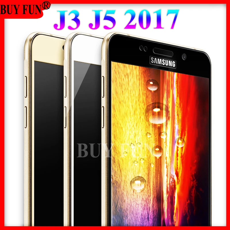 Для Samsung J5 2017 Glas защита экрана закаленное стекло для Galaxy J 3 5 J3 pro J530F J330F Пленка