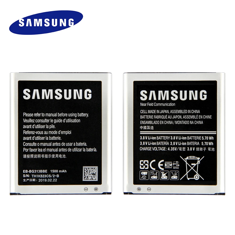 Original Replacement Battery EB-BG313BBE For Samsung Galaxy Ace 4 LTE Ace NXT Mobile Phone Batteria Akku 1500mAh fast shipping
Original Replacement Battery EB-BG313BBE For Samsung Galaxy Ace 4 LTE Ace NXT Mobile Phone Batteria Akku 1500mAh fast shipping