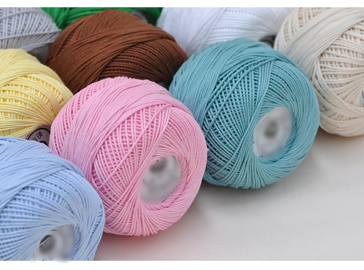 8 Balls Total 360 Grams 100% Cotton Lace Yarn 1mm For Knitting Baby Skin-Friendly different colors available
8 Balls Total 360 Grams 100% Cotton Lace Yarn 1mm For Knitting Baby Skin-Friendly different colors available