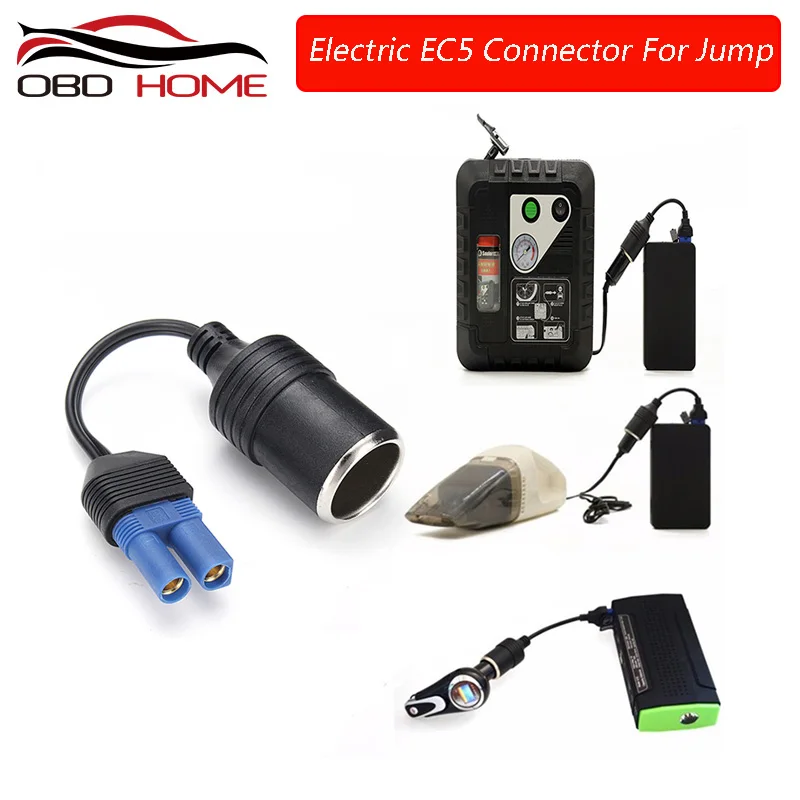 Auto Diagnostic tool Electric EC5 Connector For Jump Starter Car MP3 Refrigerator Data Recorder Cigarette Lighter Adaptor Cable
Auto Diagnostic tool Electric EC5 Connector For Jump Starter Car MP3 Refrigerator Data Recorder Cigarette Lighter Adaptor Cable
