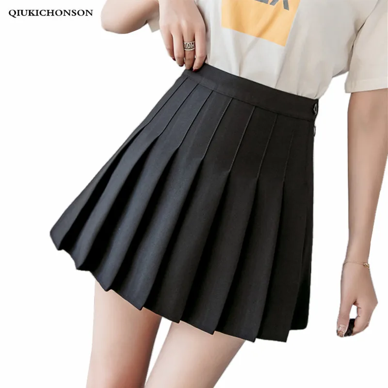 Preppy Style High Waisted Pleated Skirt Women Korean Fashion Mini Skirts jupe tulle
Preppy Style High Waisted Pleated Skirt Women Korean Fashion Mini Skirts jupe tulle