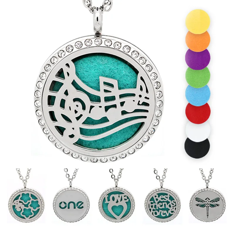 30MM Silver Magnetic Stainless Steel Essential Oil Locket Necklace Pendant Aromatherapy Perfume Diffuser Locket With Crystal
30MM Silver Magnetic Stainless Steel Essential Oil Locket Necklace Pendant Aromatherapy Perfume Diffuser Locket With Crystal