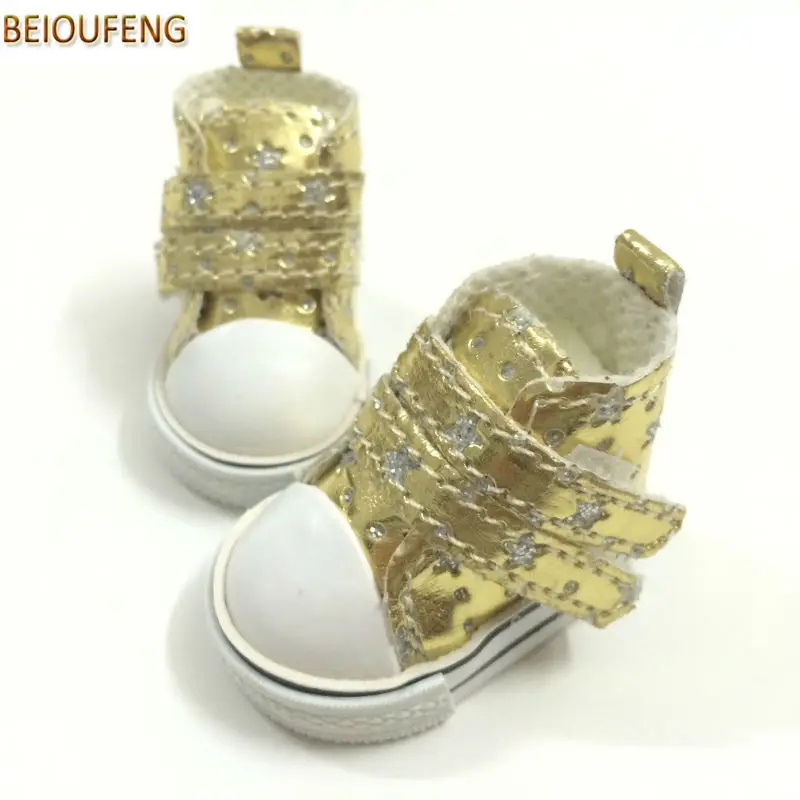 BEIOUFENG повседневные кроссовки обувь для кукол BJD 5 см мини игрушечные ботинки 1/6