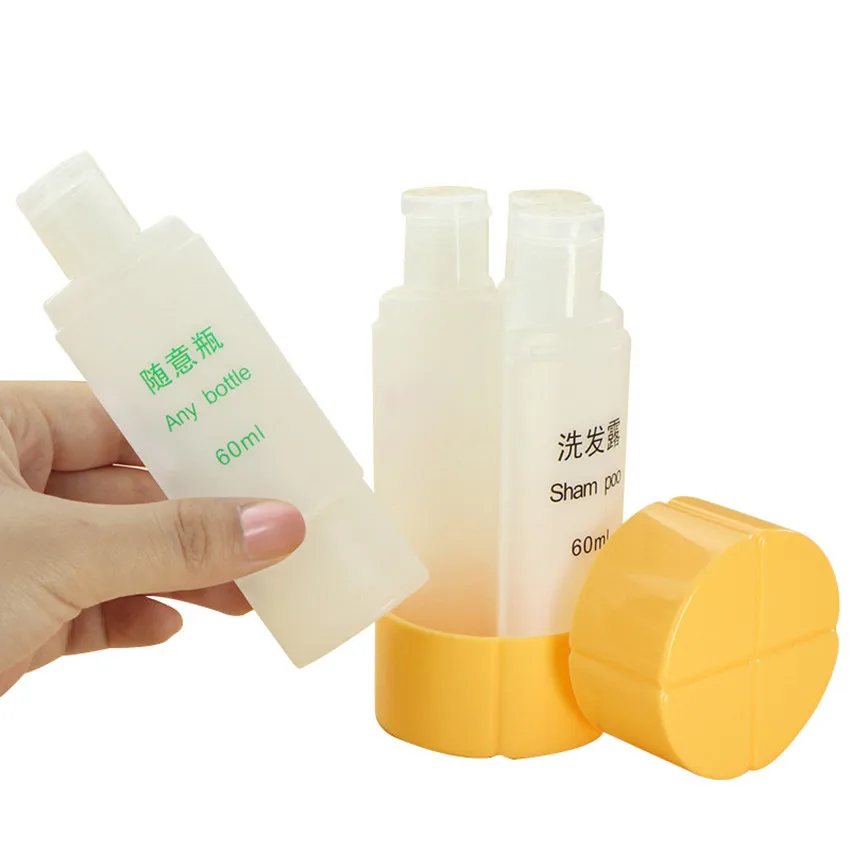 3 in 1 Storage Sub-Bottle Flip Lid Portable Plastic Lotion Shampoo Container 4 in 1 Empty Bottle for Travel Camping Outing
3 in 1 Storage Sub-Bottle Flip Lid Portable Plastic Lotion Shampoo Container 4 in 1 Empty Bottle for Travel Camping Outing