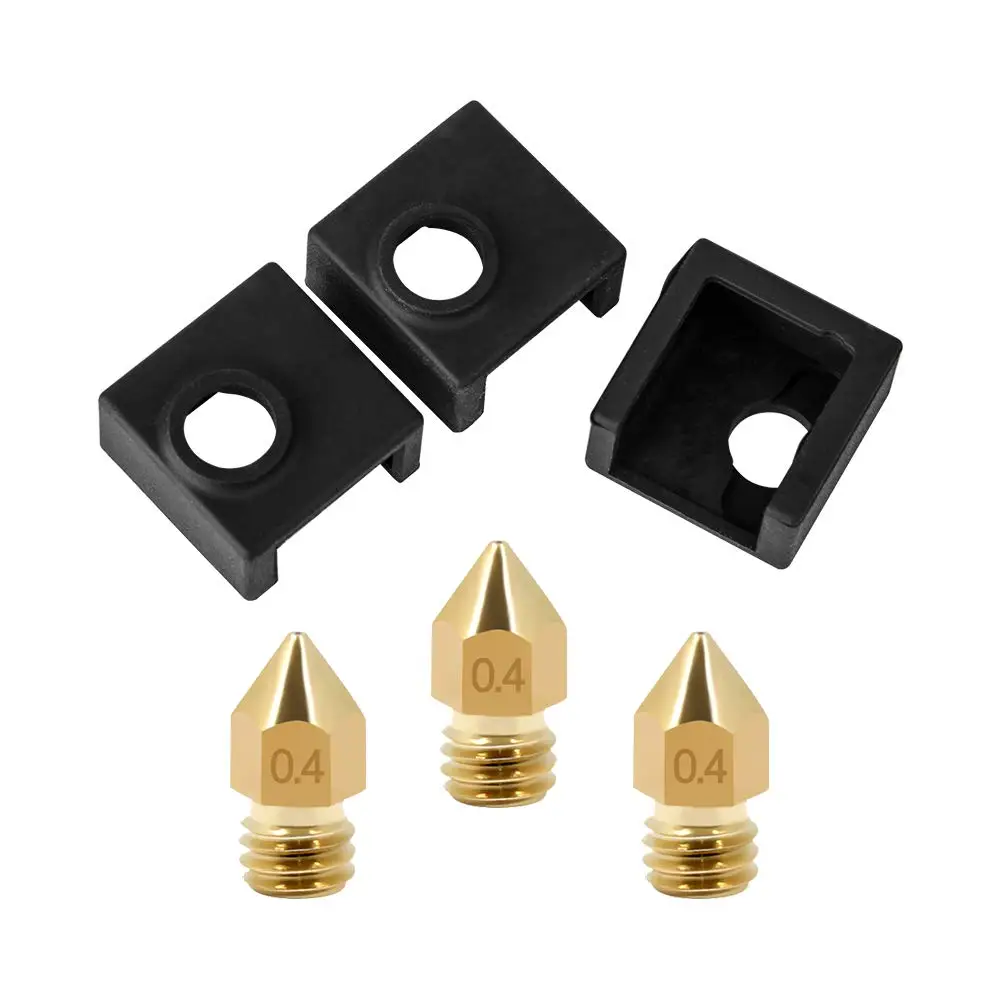 Creality 3D Printer Heater Block Silicone Cover MK7/MK8/MK9 Hotend for Ender 3, Ender 3 Pro, CR-10,10S,S4,S5 ANET A8 and Extrude
Creality 3D Printer Heater Block Silicone Cover MK7/MK8/MK9 Hotend for Ender 3, Ender 3 Pro, CR-10,10S,S4,S5 ANET A8 and Extrude
