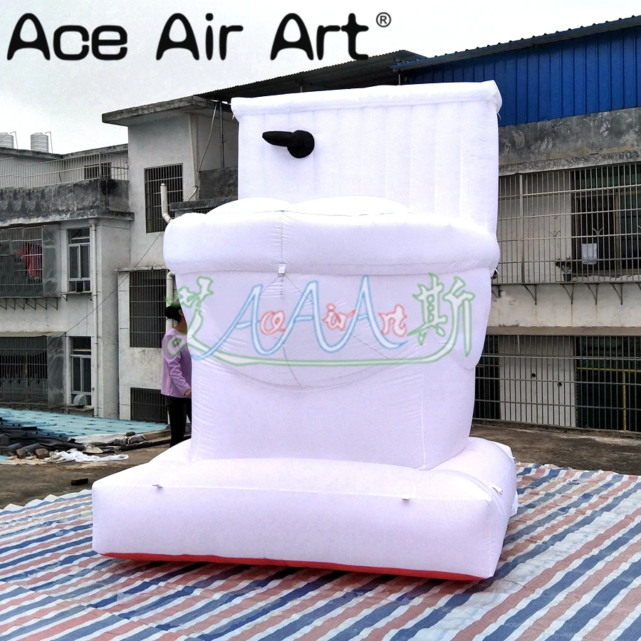 Free Standing Portable and Grand Advertising Inflatable Blowing Toilet for World Toilet Day Same with UN Type
Free Standing Portable and Grand Advertising Inflatable Blowing Toilet for World Toilet Day Same with UN Type