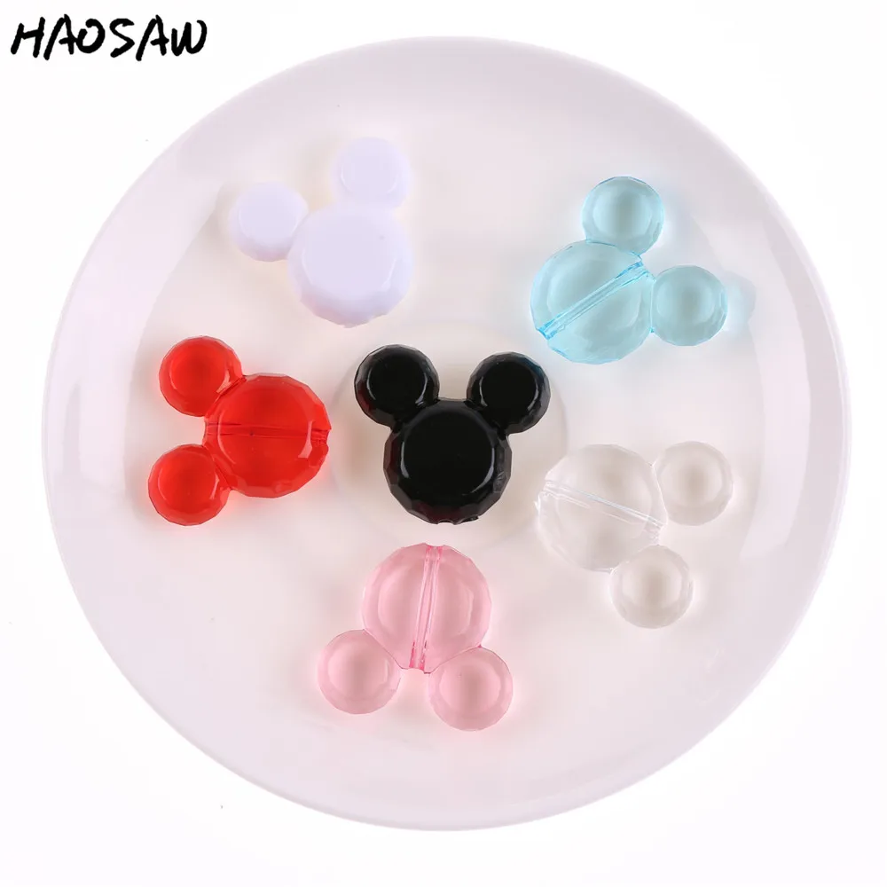 50Pcs/Lot 34*37mm Fashion DIY Jewelry Choose Color Chunky Acrylic Mouse Bead For Kids Handmade Jewelry Accessories
50Pcs/Lot 34*37mm Fashion DIY Jewelry Choose Color Chunky Acrylic Mouse Bead For Kids Handmade Jewelry Accessories