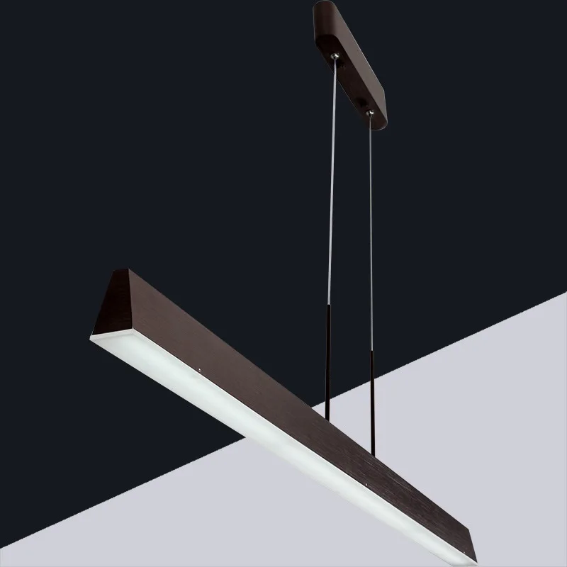 Creative Bar Dining room Lamps and lanterns Simple The study Table Chandelier Post modern Led Strip Restaurant Office Chandelier
Creative Bar Dining room Lamps and lanterns Simple The study Table Chandelier Post modern Led Strip Restaurant Office Chandelier