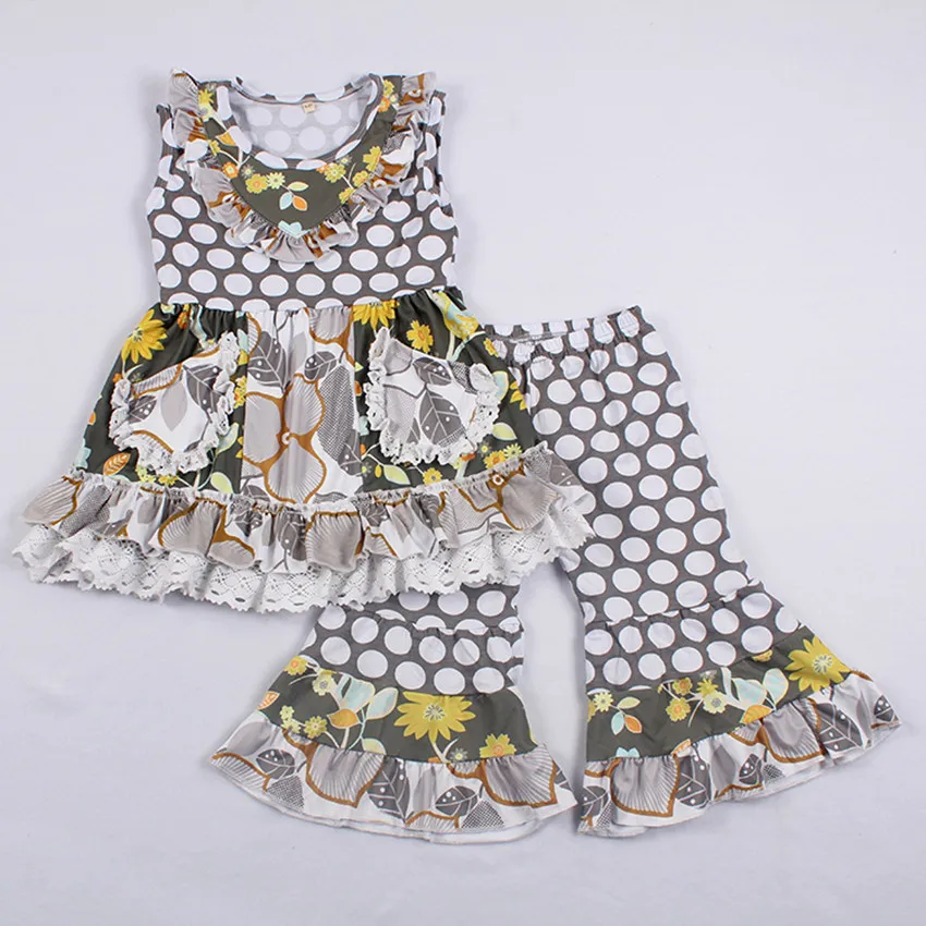 2019 Latest Design Children Girls Vintage Boutique Outfit Floral Tunic Top Capri Clothes Set Adorable Clothing
2019 Latest Design Children Girls Vintage Boutique Outfit Floral Tunic Top Capri Clothes Set Adorable Clothing