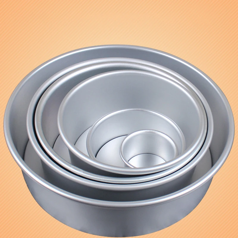 Aluminum Alloy Die Round 2/4/6/8/10 Inch Cake Mold Cake Tool Baking Dish Baking Mould Pan Pattern Bakeware Tool Bottom Removable
Aluminum Alloy Die Round 2/4/6/8/10 Inch Cake Mold Cake Tool Baking Dish Baking Mould Pan Pattern Bakeware Tool Bottom Removable