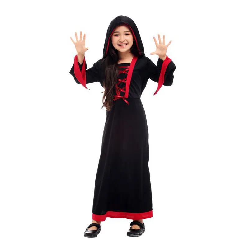 Kids Child Girls Gothic Victorian Vampiress Vampire Girl Cosplay Costume Fantasia Halloween Carnival Mardi Gras Party Dress
Kids Child Girls Gothic Victorian Vampiress Vampire Girl Cosplay Costume Fantasia Halloween Carnival Mardi Gras Party Dress