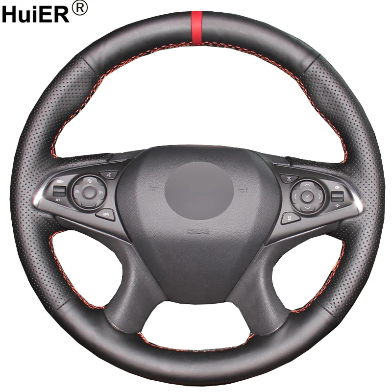 HuiER Hand Sewing Car Steering Wheel Cover Wear-resistant Red Marker For Buick Lacrosse 2016 Steering-wheel Auto Accessorie
HuiER Hand Sewing Car Steering Wheel Cover Wear-resistant Red Marker For Buick Lacrosse 2016 Steering-wheel Auto Accessorie