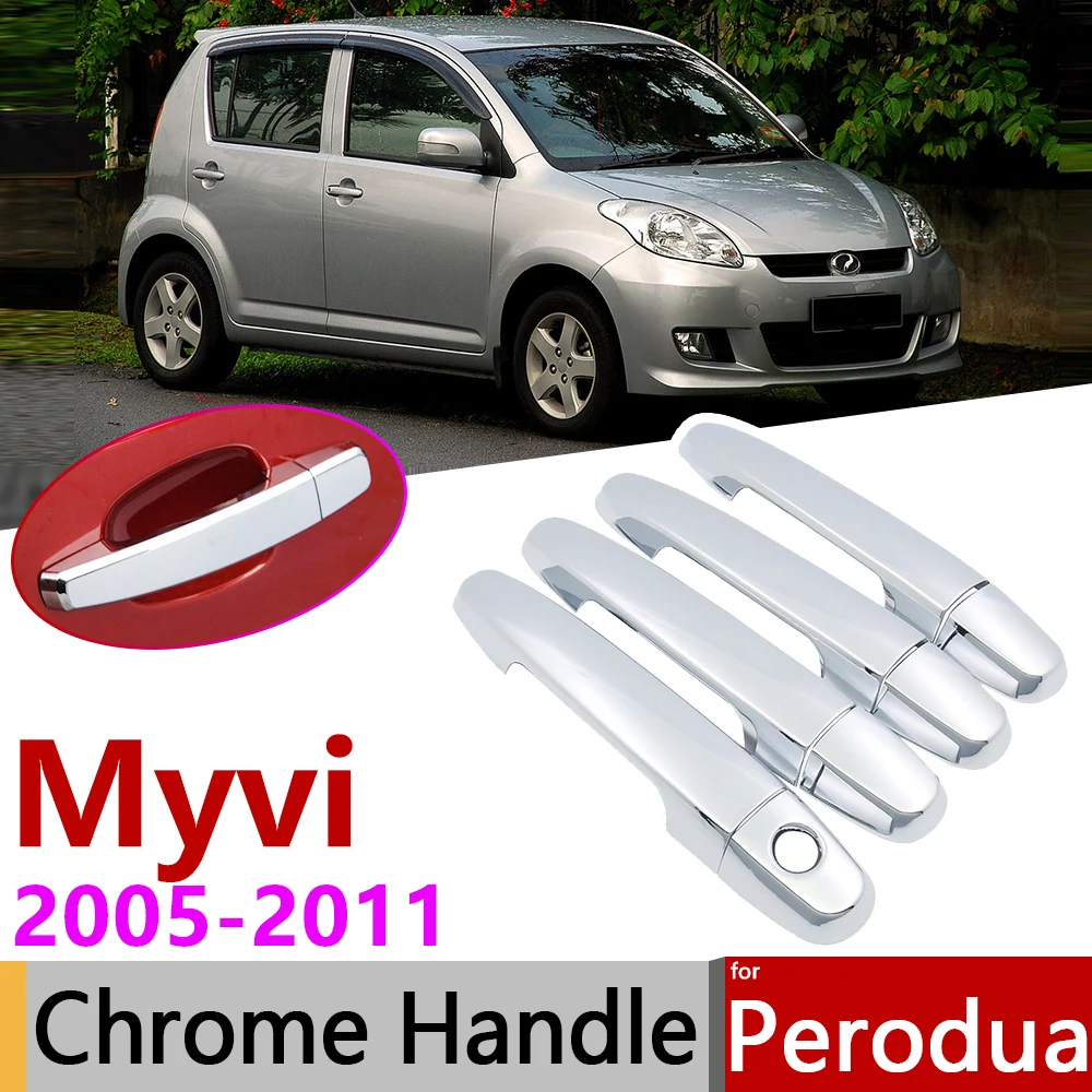 Дляperodua Myvi M300 2005 ~ 2011 хромированные дверные ручки крышки наклейки на автомобиль отделка комплект 2005 2006 2007 2008 2009 2010
Дляperodua Myvi M300 2005 ~ 2011 хромированные дверные ручки крышки наклейки на автомобиль отделка комплект 2005 2006 2007 2008 2009 2010