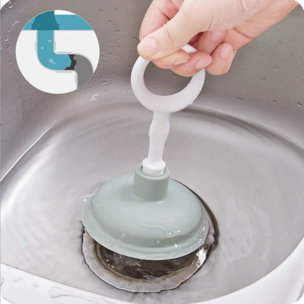 New Pipeline Dredge Suction Cup Toilet Plungers Powerful Cleaning Sink Drain Pipe Household Clean Tools
New Pipeline Dredge Suction Cup Toilet Plungers Powerful Cleaning Sink Drain Pipe Household Clean Tools