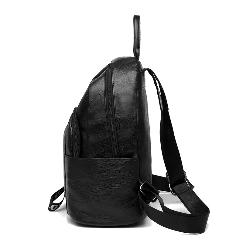 2017 г. брендовая Водонепроницаемая ноутбук рюкзак женские кожаные сумки для