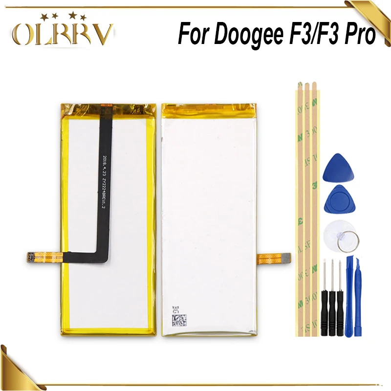 OLRRV 2200mAh долго стоящая батарея Для Doogee F3 Высокое качество Мобильный Телефон Аккумулятор Для Doogee F3 Pro с инструментами
OLRRV 2200mAh долго стоящая батарея Для Doogee F3 Высокое качество Мобильный Телефон Аккумулятор Для Doogee F3 Pro с инструментами