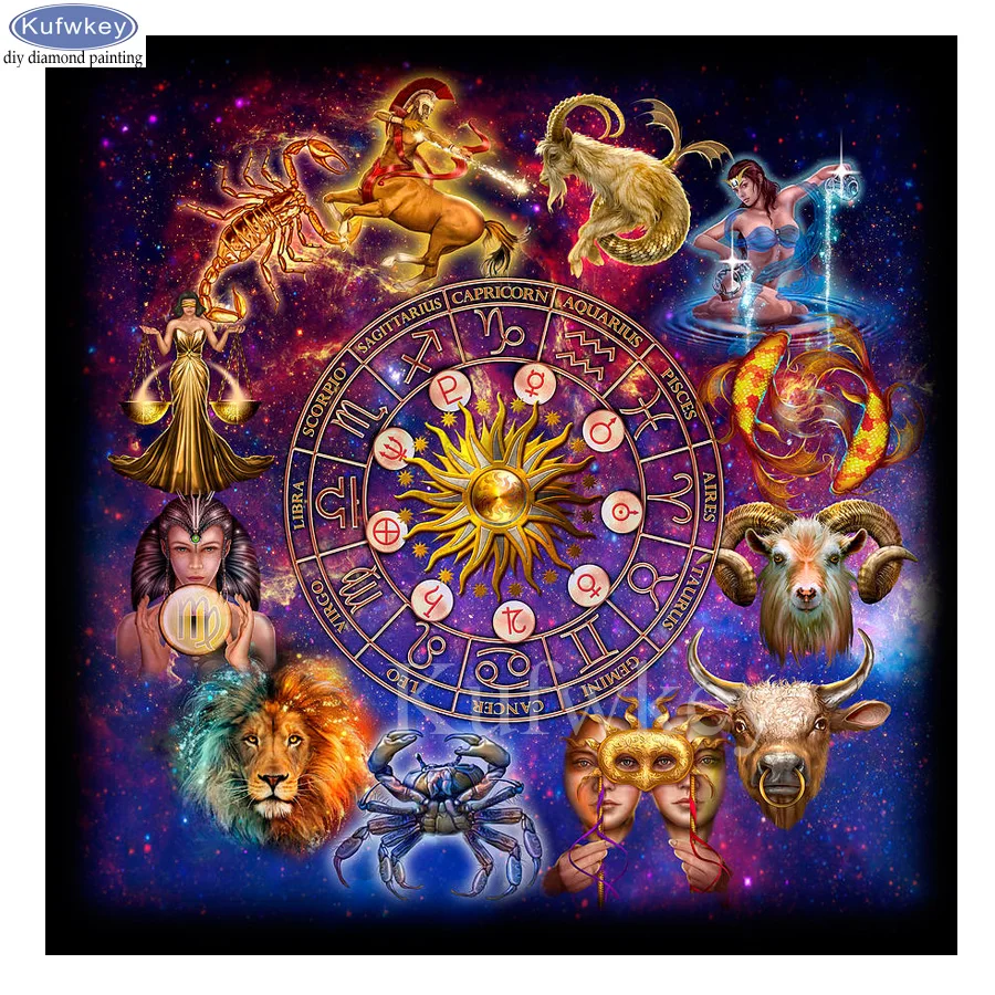 5D Diy diamond painting constellation 12 zodiac pattern embroidery painting rhinestones full square wall art picture home decor
5D Diy diamond painting constellation 12 zodiac pattern embroidery painting rhinestones full square wall art picture home decor