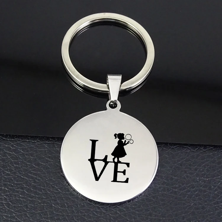 Lovely Girl Keychain High Quality Stainless Steel Pendant Keychains Jewelry Best Gift for Girl Factory Wholesale YP7419
Lovely Girl Keychain High Quality Stainless Steel Pendant Keychains Jewelry Best Gift for Girl Factory Wholesale YP7419