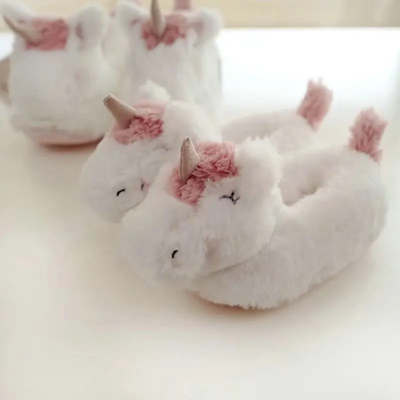 Lovely Cartoon Plush Unicorn Slippers Winter Indoor Women Warm Faux Rabbit Fur Unicorn Shoes Girls Delicate Unicornio zapatillas
Lovely Cartoon Plush Unicorn Slippers Winter Indoor Women Warm Faux Rabbit Fur Unicorn Shoes Girls Delicate Unicornio zapatillas