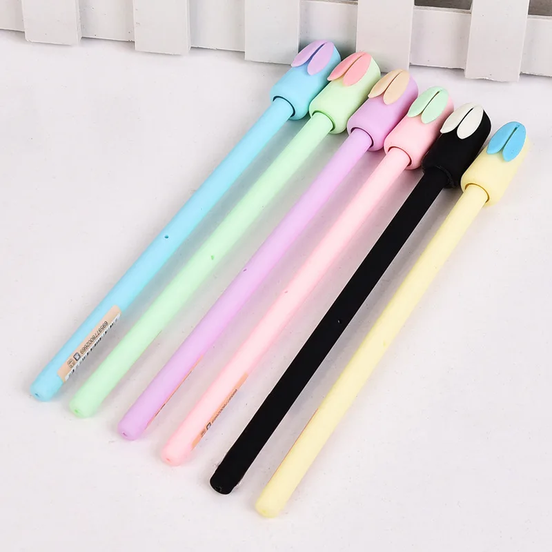 36 pcs Gel Pens Cartoon rabbit black colored kawaii gift gel-ink pens pens for writing Cute stationery office school supplies
36 pcs Gel Pens Cartoon rabbit black colored kawaii gift gel-ink pens pens for writing Cute stationery office school supplies