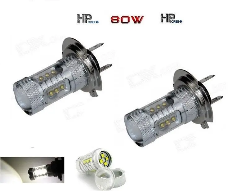 Hottest Selling! 2 AMPOULE H7 80W SURPUISSANTE A 16 LED CREE Chip DE 5W - BLANCHE 6000K FEUX PHARE ANTIBROUILLARD H7
Hottest Selling! 2 AMPOULE H7 80W SURPUISSANTE A 16 LED CREE Chip DE 5W - BLANCHE 6000K FEUX PHARE ANTIBROUILLARD H7