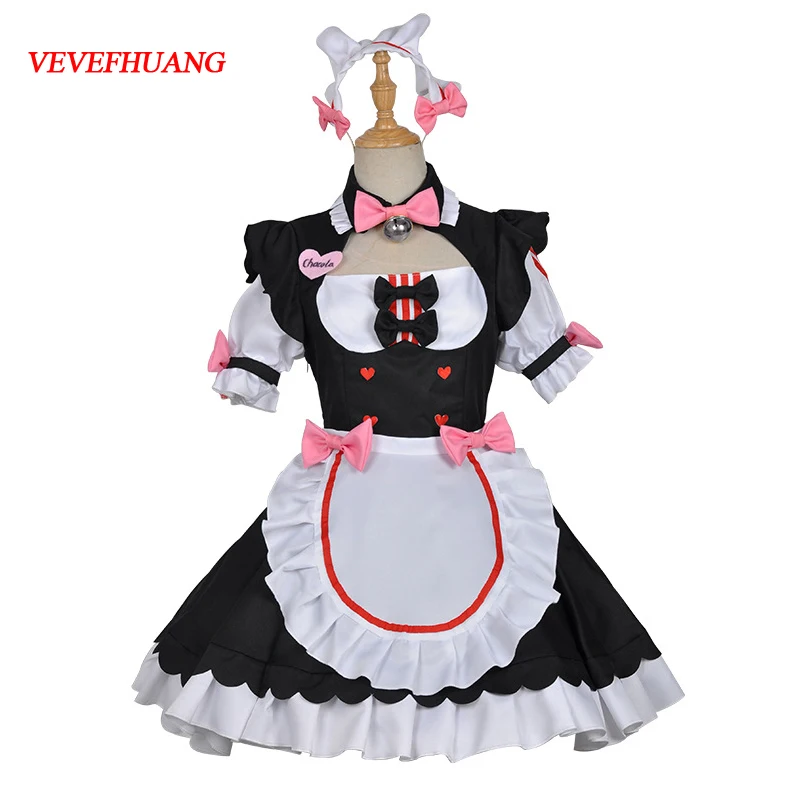 VEVEFHUANG женщины NEKOPARA Chocola ваниль Горничная Косплей Костюм Сексуальное Милое Платье Полный комплект Cat Neko девушка NEKOPARA Косплей
VEVEFHUANG женщины NEKOPARA Chocola ваниль Горничная Косплей Костюм Сексуальное Милое Платье Полный комплект Cat Neko девушка NEKOPARA Косплей