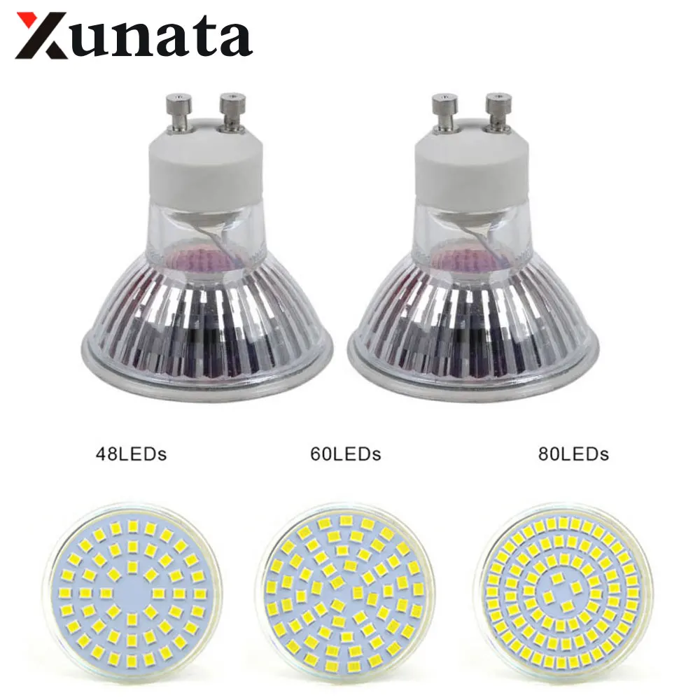 GU10 LED Spotlight 220V 2835 Lampada LED Lamp MR16 Quartz glass Aluminum Candle Spot LED Bulbs Light Home Lighting 4W 6W 8W
GU10 LED Spotlight 220V 2835 Lampada LED Lamp MR16 Quartz glass Aluminum Candle Spot LED Bulbs Light Home Lighting 4W 6W 8W
