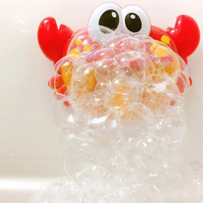 New Crab Bubble Machine Bathroom Bubble Maker Bath Toy Kid Baby Toy Newborn Gift water toys
New Crab Bubble Machine Bathroom Bubble Maker Bath Toy Kid Baby Toy Newborn Gift water toys