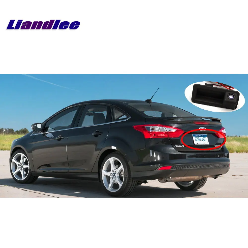 Liandlee для Ford Focus Classic 2012 2013 2014 парковочная камера заднего хода автомобиля вида