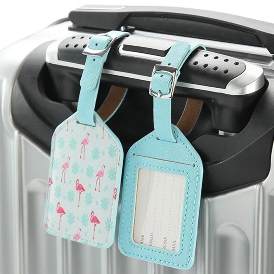 

Zoukane печать чемодана кожаная бирка для багажа этикетка сумка Подвеска сумка Аксессуары для путешествий имя ID адрес бирки LT04