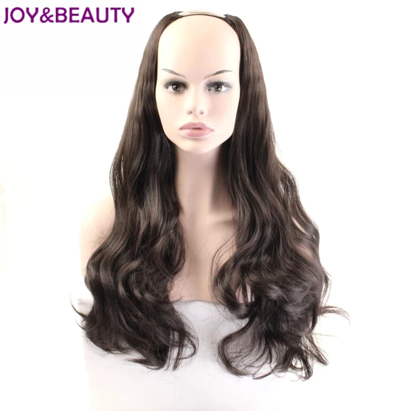 JOY&BEAUTY U Part Wigs Long Wavy 26" Resist High Temperature Synthetic Hairpieces Silk Hair Extensions 5 colors available
JOY&BEAUTY U Part Wigs Long Wavy 26" Resist High Temperature Synthetic Hairpieces Silk Hair Extensions 5 colors available