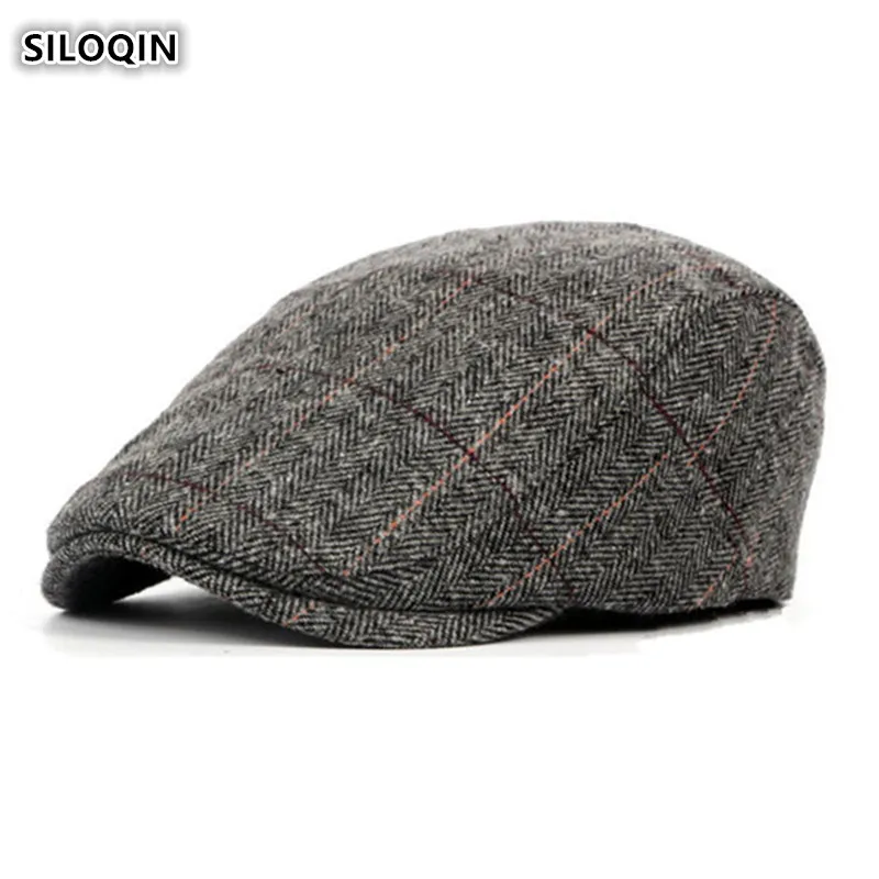 SILOQIN Autumn Winter New Product Men's Middle Old Aged Berets Wild Trend Leisure Tourism Tongue Cap British Style Dad's Hat
SILOQIN Autumn Winter New Product Men's Middle Old Aged Berets Wild Trend Leisure Tourism Tongue Cap British Style Dad's Hat