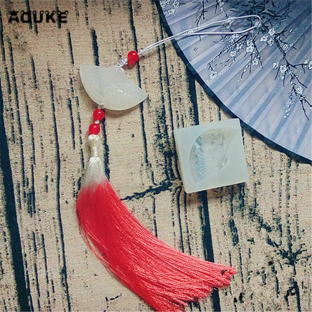 Fan Shape DIY Hair Ornaments Tools Jewelry Pendant Accessories Epoxy Silicone Mold Mobile Phone Decoration Molds Cake Mould
Fan Shape DIY Hair Ornaments Tools Jewelry Pendant Accessories Epoxy Silicone Mold Mobile Phone Decoration Molds Cake Mould