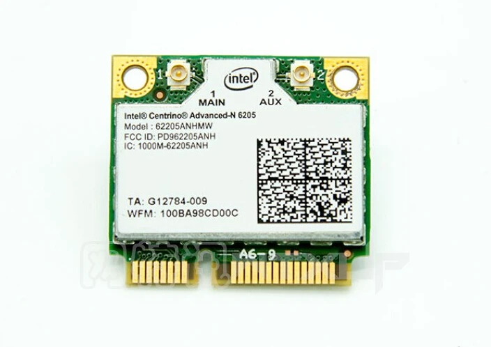Для 5300 AGN Беспроводной Wi-Fi 802.11a/b/g/Draft-N1 450 Мбит/с Половина Mini PCI-E карта для IBM Thinkpad Lenovo