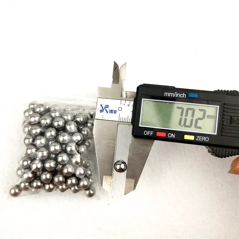 120 pcs/Lot 6mm 7mm 8mm steel Balls used for Hunting high quality Slingshot Stainless Steel Slingshot Balls Hitting Ammo
120 pcs/Lot 6mm 7mm 8mm steel Balls used for Hunting high quality Slingshot Stainless Steel Slingshot Balls Hitting Ammo