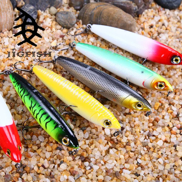 Jigfish Карандаш 13 СМ 32 Г Поддельные Второй Жесткий Bait Пресноводных Морской Окунь