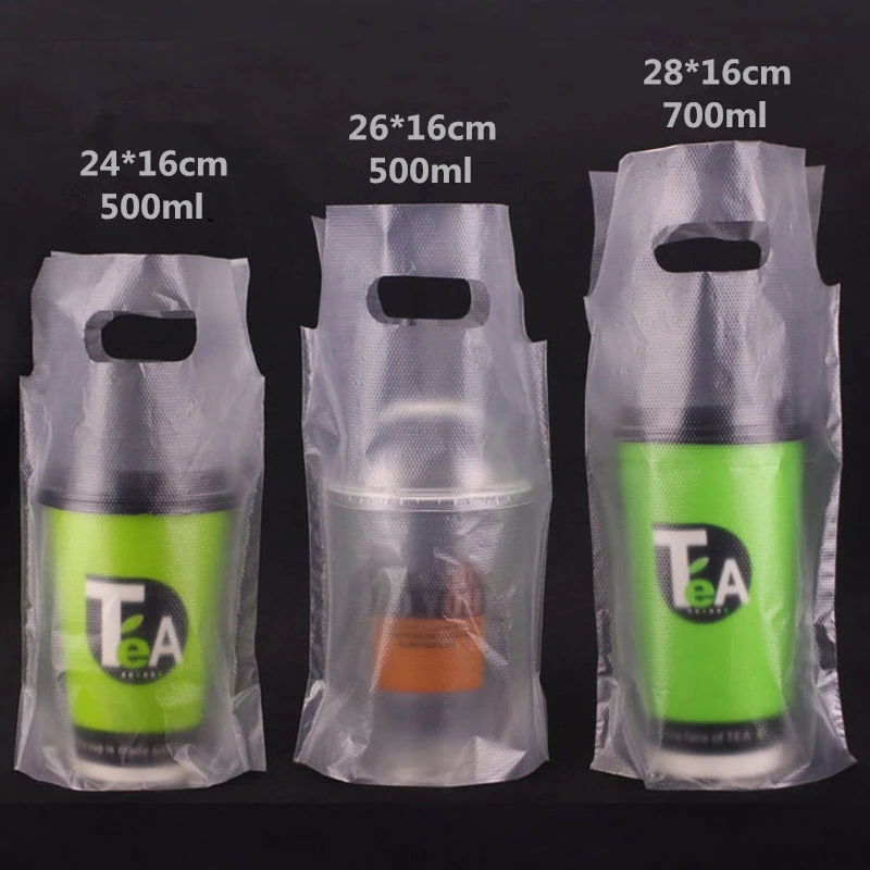 500pcs/lot- Capacity. 500ML-1000ML 5 Silk Disposable Plastic Bags Milk Tea Coffee Cup Take-out Packaging Bags
500pcs/lot- Capacity. 500ML-1000ML 5 Silk Disposable Plastic Bags Milk Tea Coffee Cup Take-out Packaging Bags