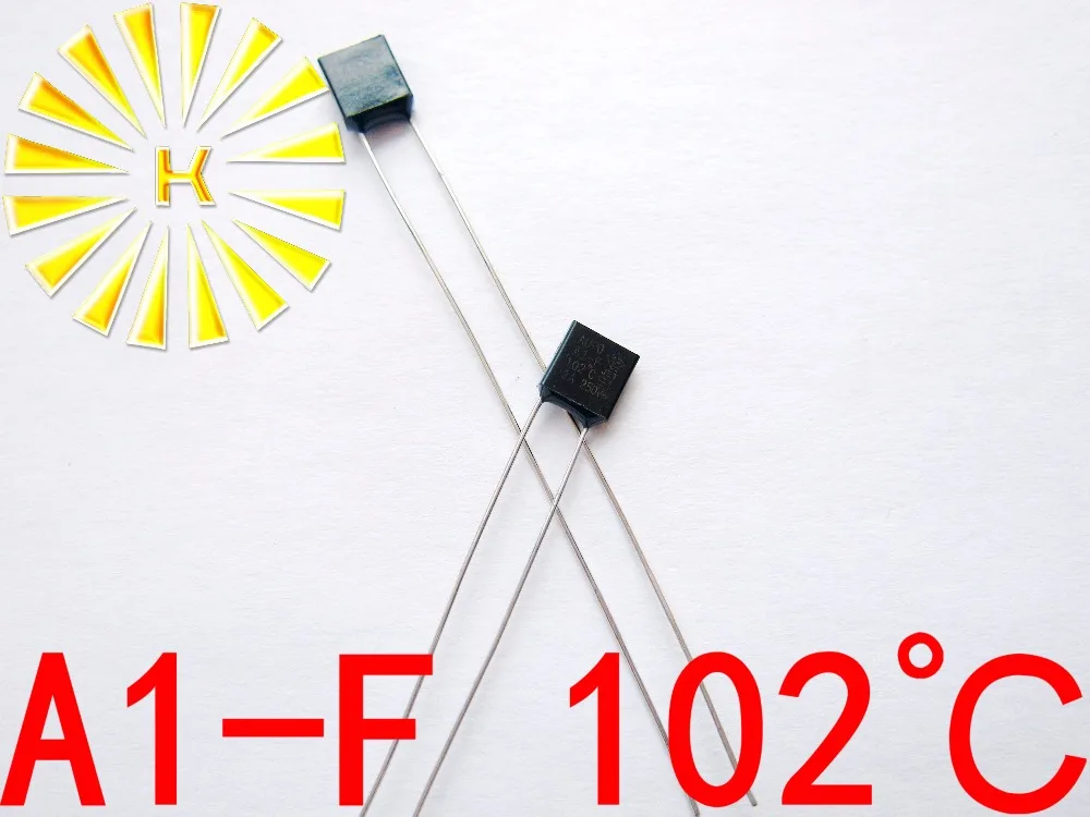 100% Original A1-F 102 degree Thermal Cutoff RH102 Thermal-Links 2A 250V Black Square Temperature Fuse x 100PCS FREE SHIPPING
100% Original A1-F 102 degree Thermal Cutoff RH102 Thermal-Links 2A 250V Black Square Temperature Fuse x 100PCS FREE SHIPPING