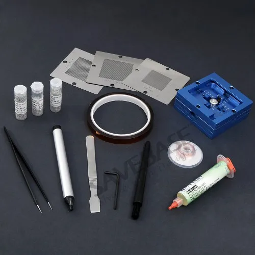 80x80 мм Универсальные трафареты для обычного ноутбука ПК Nvidia ATI Chips Repair|kit kits|kit bgakit