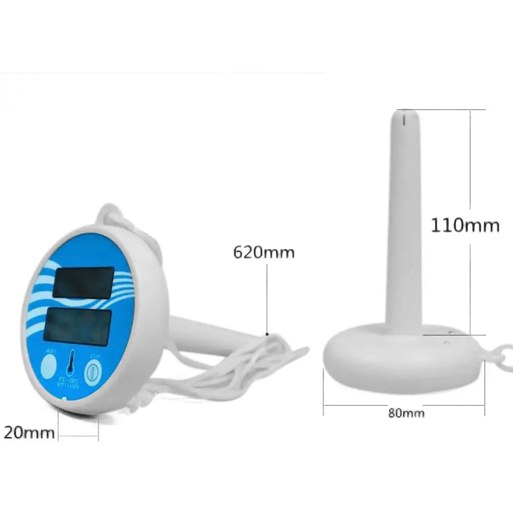 Floating Water Thermometer Swimming Pool Equipment Tools Electronic Solar Charging LCD Display Pool Thermometer
Floating Water Thermometer Swimming Pool Equipment Tools Electronic Solar Charging LCD Display Pool Thermometer