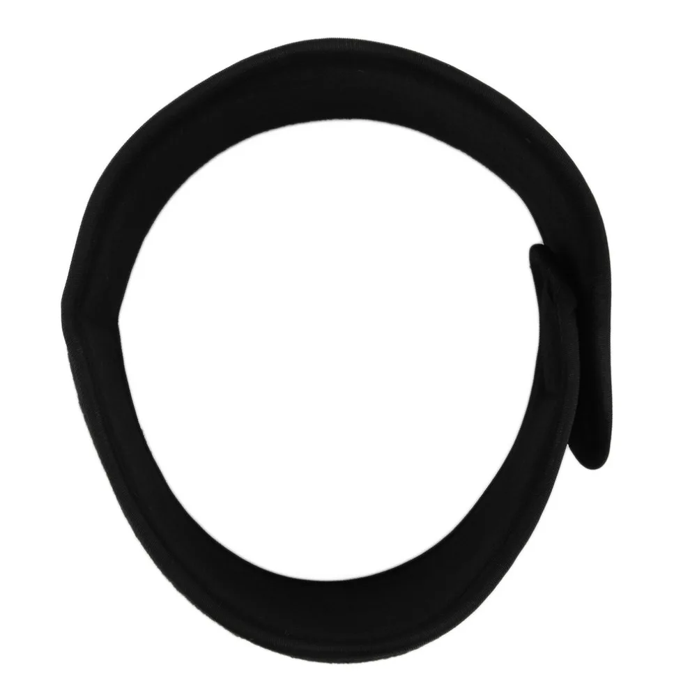 Men Women Winter Polar Fleece Earband Stretchy Headband Earmuffs Black Stretch Ear Warmers Hair Band Accessories