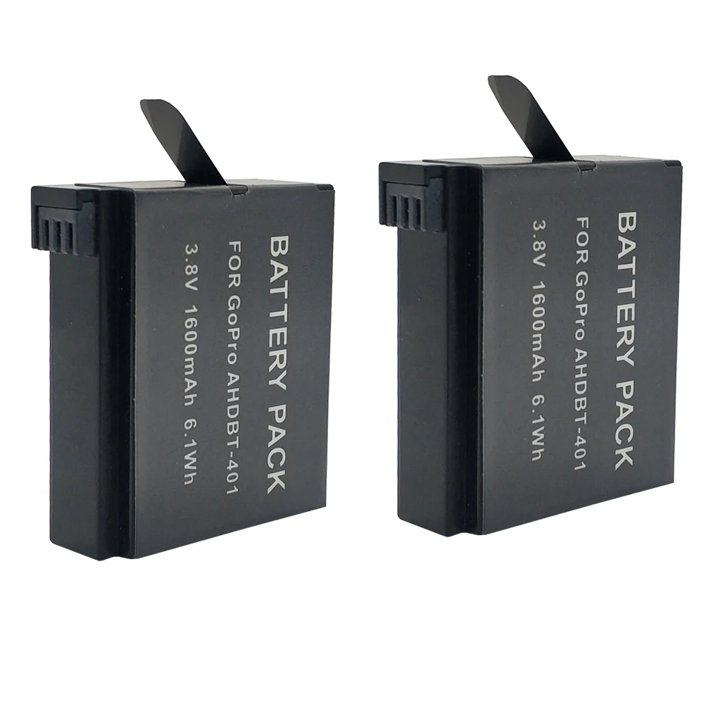 2Pcs Go pro Hero4 battery AHDBT-401 for Gopro Hero 4 AHDBT 401 ahdbt401 1600mAh bateria for GoPro 4 Action Camera Accessories
2Pcs Go pro Hero4 battery AHDBT-401 for Gopro Hero 4 AHDBT 401 ahdbt401 1600mAh bateria for GoPro 4 Action Camera Accessories