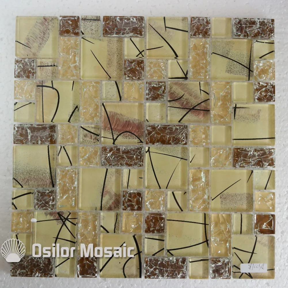 Free shipping cracked pattern glass crystal mosaic tile for bathroom or living room wall tile
Free shipping cracked pattern glass crystal mosaic tile for bathroom or living room wall tile