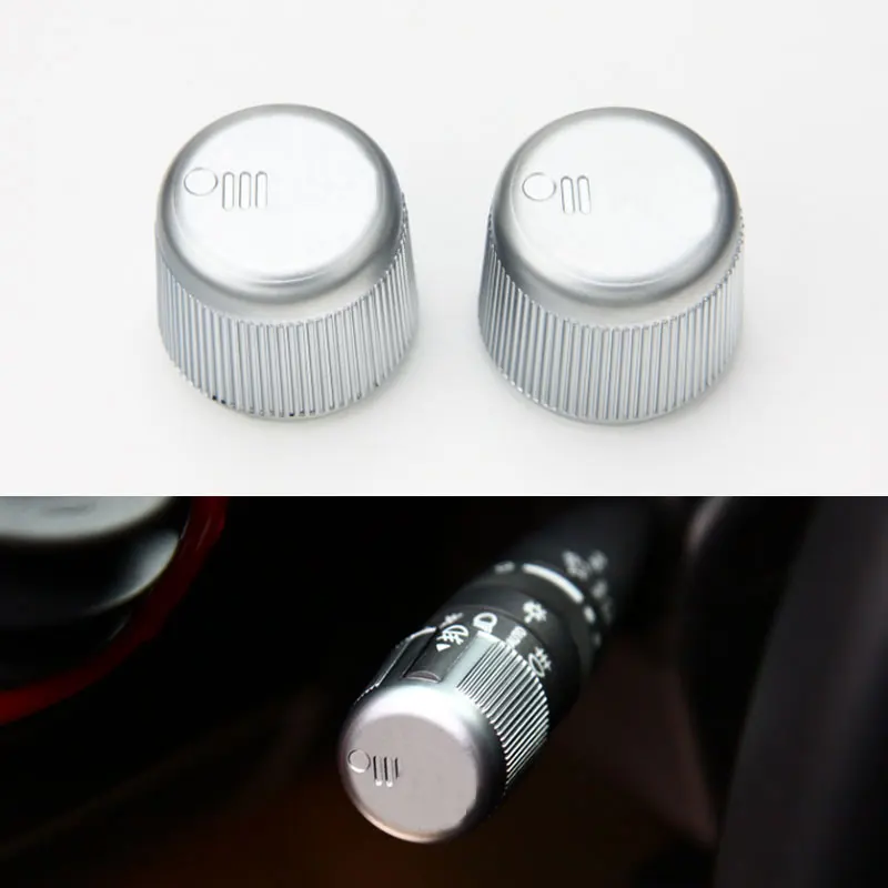 2color ABS Headlight Wiper Switch Control knob Button Cap Decoration Cover Trim For Compass Patriot Wrangler 2011-16 Car-styling
2color ABS Headlight Wiper Switch Control knob Button Cap Decoration Cover Trim For Compass Patriot Wrangler 2011-16 Car-styling