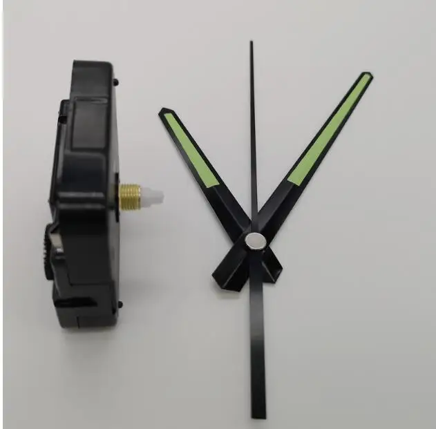 50 pcs hot sale shaft 6mm DIY Clock Mechanism Kit For Clock Parts Fluorescent green Hand Wall Clock Quartz Clock Movement
50 pcs hot sale shaft 6mm DIY Clock Mechanism Kit For Clock Parts Fluorescent green Hand Wall Clock Quartz Clock Movement