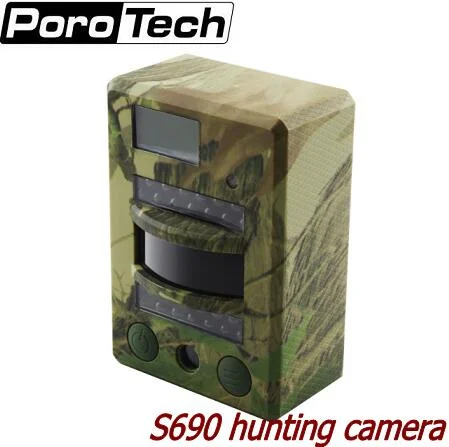 S690 Scouting Trail Camera 8MP Photo 720P Video 30FPS Infrared Digital Hunting Camera IP54 Waterproof
S690 Scouting Trail Camera 8MP Photo 720P Video 30FPS Infrared Digital Hunting Camera IP54 Waterproof